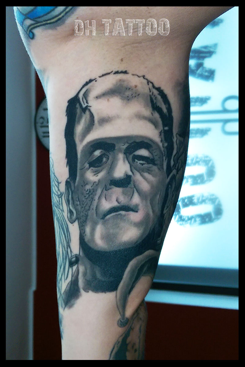 Monster Dämon Zombie Vampir Tattoos Tattoo Motive dh
