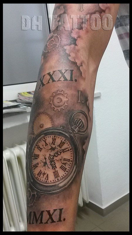 Uhr tattoovorlage Tattoo Vorlagen
